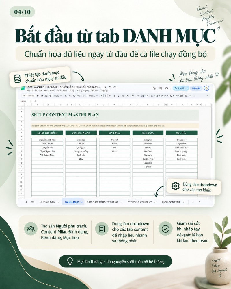 CONTENT TRACKER – QUẢN LÝ & THEO DÕI NỘI DUNG 12 THÁNG - Image 5